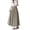 Brown, variant on Womens Linen Pants Women Long Straight Cigarette - Raw Hem Office Green M