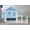 Blue, variant on Pet Pens & Hutches 76" Wooden Rabbit Hutch Bunny Cage with Waterproof Asphalt Roof, Fun Outdoor Run, Removable Tray and Ramp, Light Blue,Dog Pens