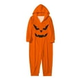 thumbnail image 3 of XUNHAO Matching Family Pajamas Sets Pajamas Print Hooded Loungewear Holiday Family Pajamas, 3 of 5