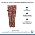 thumbnail image 5 of Roll Outta Bed  Patterned Knit Open Bottom Pajama Pants (Women), 5 of 5