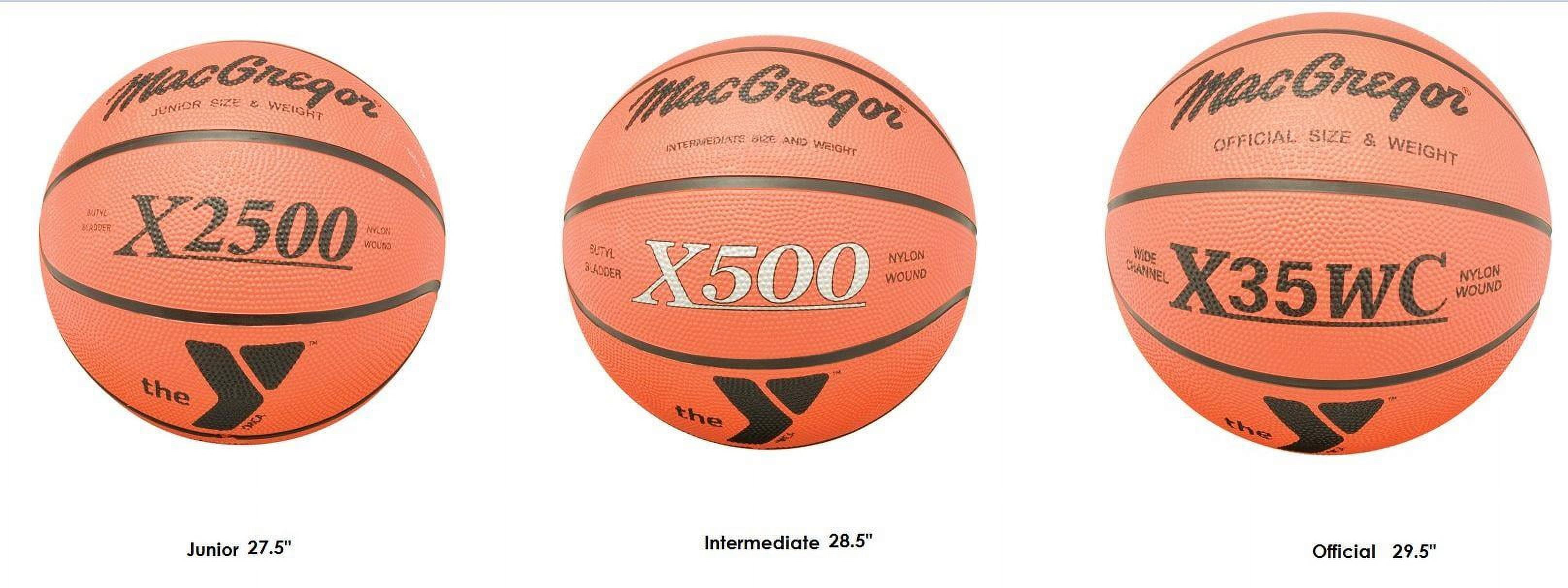 MacGregor X5WC Intermediate Basketball w/YMCA Logo