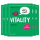 thumbnail image 1 of FACETORY K Beauty Face Mask Cuidado de la piel - LET'S TALK VITALITY FIRMING Sheet Mask con granada y manteca de karité | Mascarilla reafirmante con antioxidantes que rellena e hidrata (paquete de 5), 1 of 1