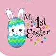 thumbnail image 4 of Inktastic My First Easter- Bunny in an Egg Boys or Girls Baby Bib, 4 of 4