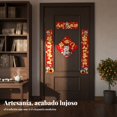 thumbnail image 5 of Abbraccia Conjunto de pareados festivos Año del Caballo 2026, nuevo banner de puerta, adhesivo Fu, decoración de entrada, 5 of 5