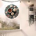 thumbnail image 6 of Artistic Metal Hanging Wind Spinners with Musical Wave Patterns - Decorative Wind Chimes for Yard and Garden, 6 of 6