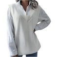 thumbnail image 1 of WREESH Gilet Sans Manches en Tricot Ajouré à Col en V Décontracté pour Femmes, 1 of 2