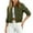 Army Green, variant on Womens Cropped Jacket Casual Solid Button Down Coats Long Sleeve Going Out Tops Fall Winter Lightweight Outerwear with Pockets Size XXL