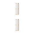 thumbnail image 3 of Moyic Portavasos para baño, elegante, duradero y respetuoso con el medio ambiente, cepillo de portátil, cepillo de de viaje, organizador de blanco 2Conjunto, 3 of 6