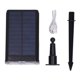 thumbnail image 1 of Lámpara de iluminación brillante de cobertura amplia impermeable IP65 con detección de movimiento de luz solar para exteriores, 1 of 8