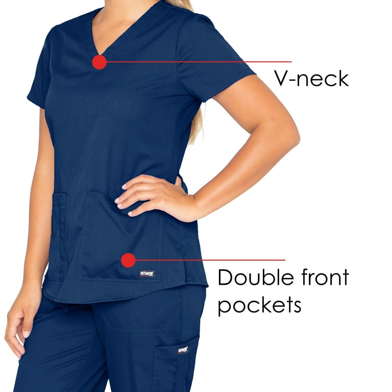Grey’s Anatomy™ Women's Collection 2 Pocket V-Neck Scrub Top