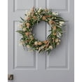thumbnail image 4 of 24 inch Globe Thistle Medley Spring Easter Wreath - by Seasonal LLC, 4 of 4