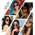 thumbnail image 2 of Gafas de Sol KALIYADI Cuadradas Polarizadas UV400 para Mujeres y Hombres, 2 of 6