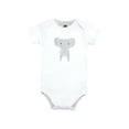 thumbnail image 2 of Hudson Baby Cotton Short Sleeve Bodysuits, 3-Pack, Sizes Newborn-24 Months, 2 of 5