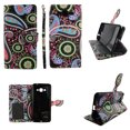 thumbnail image 1 of White Paisley Wallet Folio Case for Samsung Galaxy Grand Prime G530 Dual Layer Interior Design Flip PU Leather Cover Card Cash Slots & Stand  Fashion Flip PU Leather Cover Card Cash Slots & Stand, 1 of 2