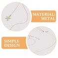 thumbnail image 3 of unbranded Sujeta Gafas Dorado Para Mujer Con De Metal Resistente Y Colgante De Perla Y, 3 of 8