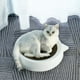 thumbnail image 4 of Rascador para gatos de cartón corrugado, duradero, para gatos gordos, gran rascador, tabla para cama, reciclable para proteger muebles, cuenco rascador para gatos, 4 of 5