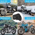 thumbnail image 2 of Motorbike Cover for BMW R 1150 RS/R 1200 ST 2001-2007, XXXL Black Waterproof Dustproof Breathable Anti-UV Protection, 2 of 5