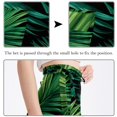 thumbnail image 3 of Frond Chic Chiffon Beach Dress for Women - Summer Dresses with Polyester Straps for Sunny Days, 3 of 6