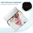 thumbnail image 2 of FORMRS 15-15.6 inch Laptop Sleeve Case Soft Carrying Quilted Computer Bag Cover, Strawberry Ice Cream Pattern, 2 of 7