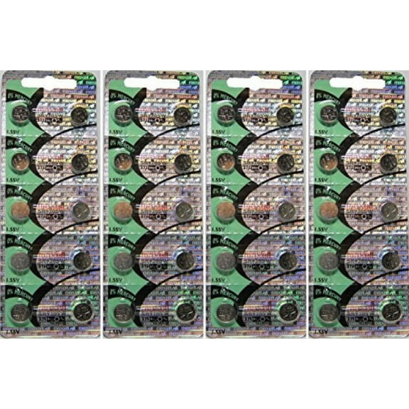 Genuine Maxell 371 SR920SW 1.55v Cell Button Battery x 40