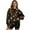 Black-Ladybug Flower, variant on HELLHERO Ladybug Flower Print Pullover Tops for Women Soft Loose Crewneck Sweater Casual Long Sleeve Sweatshirt Fall Travel Tops Size XL