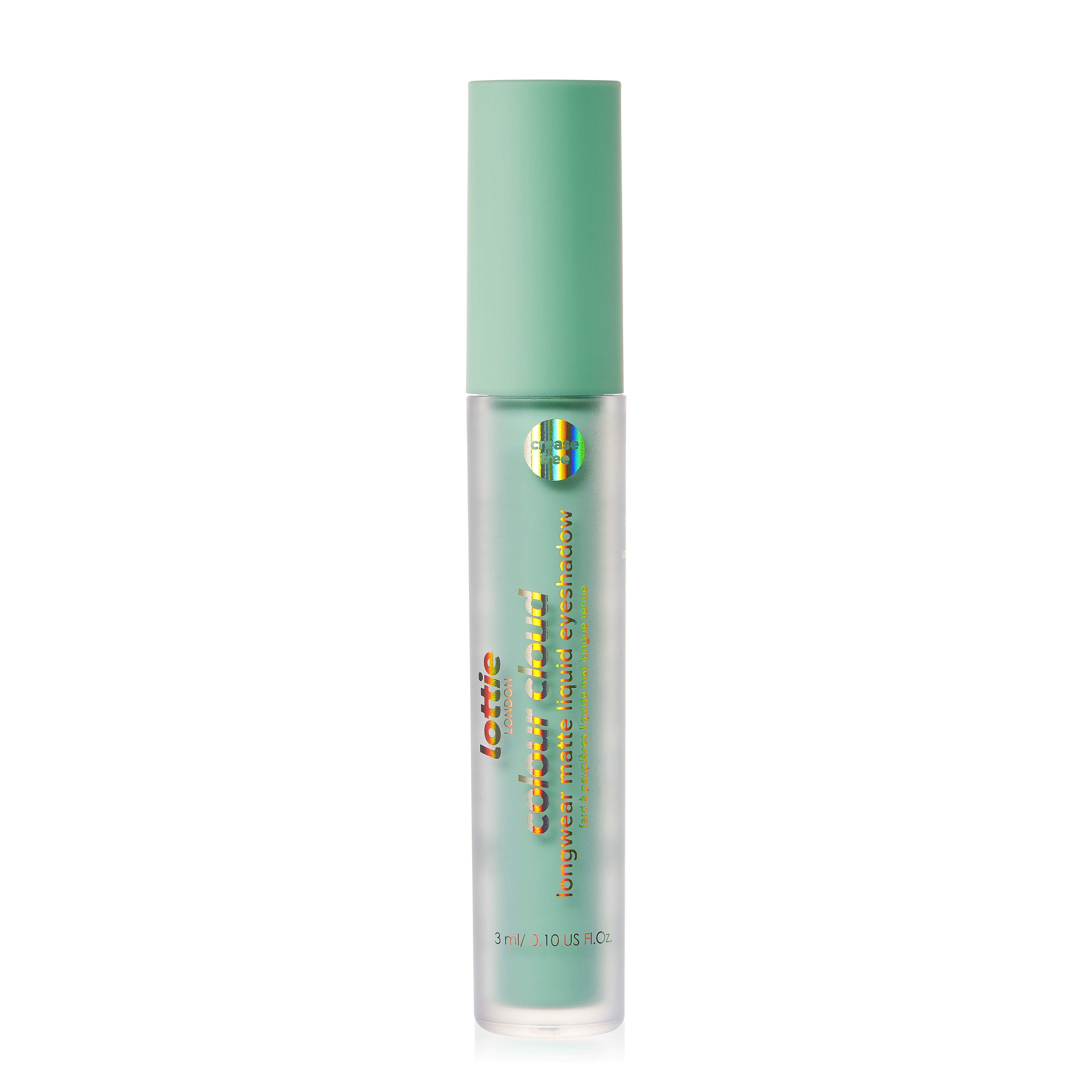Lottie London Colour Cloud in Minty Fresh, Longwear Matte Liquid Eyeshadow, 0.10 fl oz