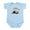 Sky Blue, variant on CafePress - Sheltie Hairifying Infant Bodysuit - Baby Light Bodysuit, Size Newborn - 24 Months