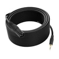 thumbnail image 3 of 1/8 pulgadas macho a xlr cable de audio de micrófono macho de 3.5 mm TRS a xlr con conector macho XLR para teléfono inteligente creación musical , 5m, 3 of 8