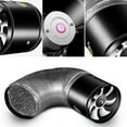 thumbnail image 5 of XMMSWDLA 4 Inch Inline Duct Fan, 40W Ventilation Fan for Grow Tent, Indoor Garden Ventilation, Black, 5 of 9