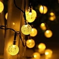 thumbnail image 2 of Solar Fairy Lights Outdoor Waterproof,50LED Solar Garden Lights,8 Mode 23Ft String Lights for Garden,Patio,Yard,Home,Christmas,Parties,Wedding(Warm White), 2 of 7