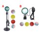 thumbnail image 5 of Toystoory Nueva lámpara de proyección de puesta de sol RGB con Control remoto, luz Led ajustable de ambiente arcoíris para el hogar, dormitorio, tienda, Iluminación y accesorios No.01 Toystoory HA004767-01B, 5 of 6