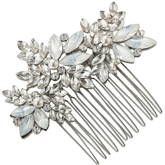 Pretyzoom Bridal Wedding Hair Comb Hair Decoration for Special Occasions 1Pack