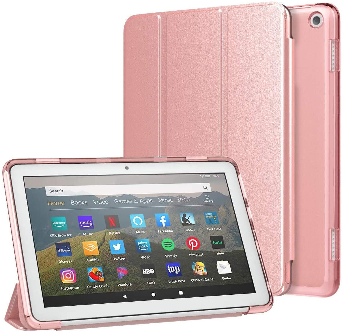 Case Fit AllNew Kindle Fire HD 8 Tablet and Fire HD 8 Plus Tablet