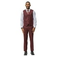 thumbnail image 3 of Men's Hybrid-Fit 3pc Tweed Suit w/ Expandable Waistband, 3 of 4