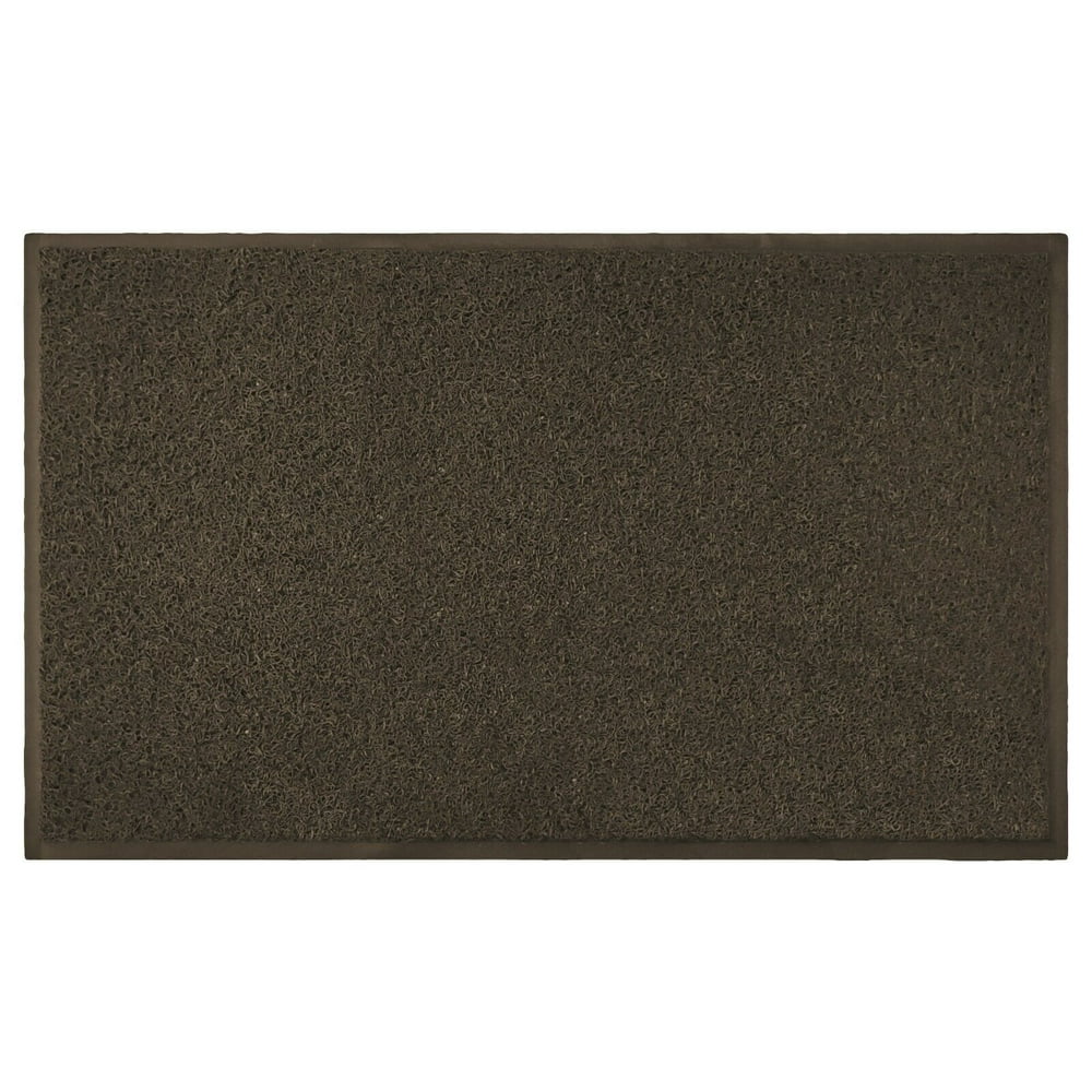 Indoor / Outdoor Mud Dirt Moisture Trapper Door Mat, NonSlip Rubber