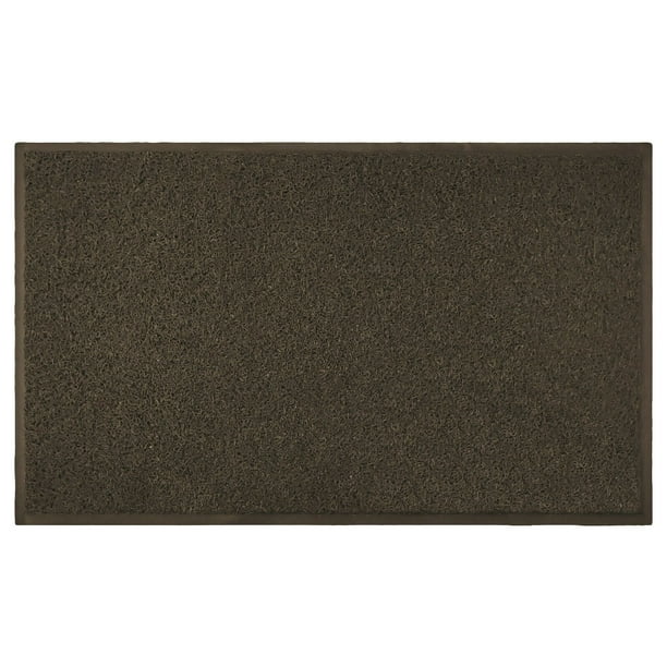Indoor / Outdoor Mud Dirt Moisture Trapper Door Mat, NonSlip Rubber