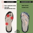 thumbnail image 3 of Winter Hike Barefoot Boots men,Minimalist Warm Zero Drop Snow Boot Slip On Barefoot Footwear Men Waterproof hike barefoot shoes, 3 of 6