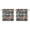 Rustic-72, variant on Autumn Harvest Design Window Panels Set of 2 Plaid Pumpkins Farmhouse 27.5x36in(70x90cm)