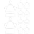 thumbnail image 1 of 10pcs Kids Clothes Hangers Baby Clothes Drying Racks Infant Clothes Laundry Hangers, 1 of 5