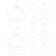thumbnail image 1 of 10 perchas para ropa infantil, tendederos para ropa de bebé, perchas para ropa de lactante, 1 of 8