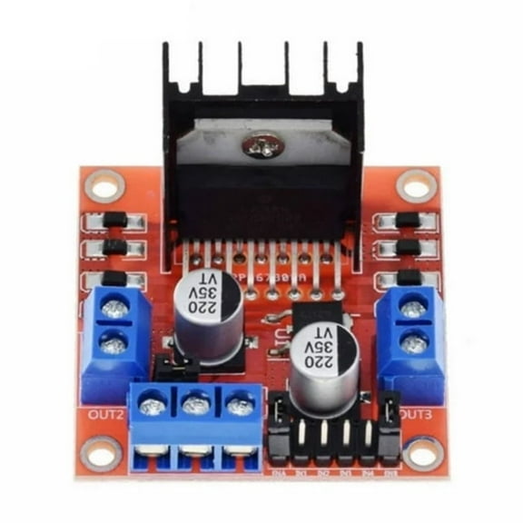 L298N Integrated Circuit Motor Driver Controller Board Module Stepper Motor