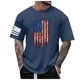 thumbnail image 4 of Playeras Hombre Algodon Camiseta Con Estampado Digital 2D Para Hombre, Camisa De Manga Corta Con Solapa, 4 of 5