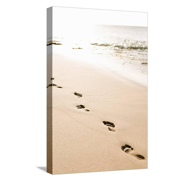 Art.com Beach Walk Stretched Canvas Print Wall Art by Karyn Millet, 12" x 18"