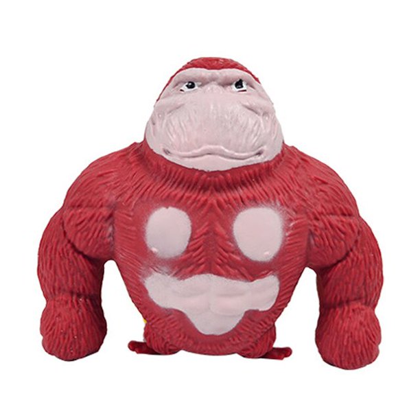 Orangután antiestrés gigante grande, juguetes blandos, mono elástico, divertido gorila, juegos para aliviar el estrés, Mini juguetes para niños, regalo Fivean unisex