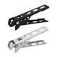 thumbnail image 3 of 2 piezas de pinzas para ollas y sartenes de camping, soporte para utensilios de cocina, abrazadera antiescaldaduras para sartenes Argenta Negra, 3 of 8