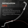 thumbnail image 6 of A-Premium A/C Liquid Line Hose Compatible with Ford Mustang 1996-1998 with Orifice Tube, 6 of 7
