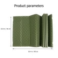 thumbnail image 2 of BESTYASH Double Sided Folding Picnic Blanket Green Lightweight Moisture Resistant for Camping, 2 of 8