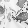 thumbnail image 5 of Grey Eucalyptus Shower Curtain for Bathroom, Watercolor Leaves on The Top Plant Shower Curtain Gray White Botanical Decorative Fabric Shower Curtain Set with Hooks 72x72 Inch, 5 of 6