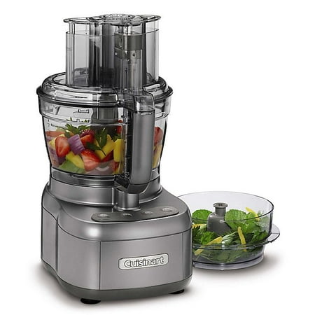 Cuisinart Elemental Food Processor with 11-Cup and 4.5-Cup Workbowls in Gunmetal