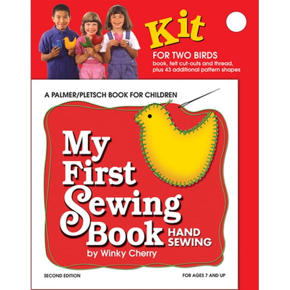Pre-Owned My First Sewing Book Kit: Hand Sewing [With Poster and Straight Pins/Needle/Pin Cushion/Snippers/Thread and Pattern(s) and Scissors and G (Paperback) 0935278850 9780935278859